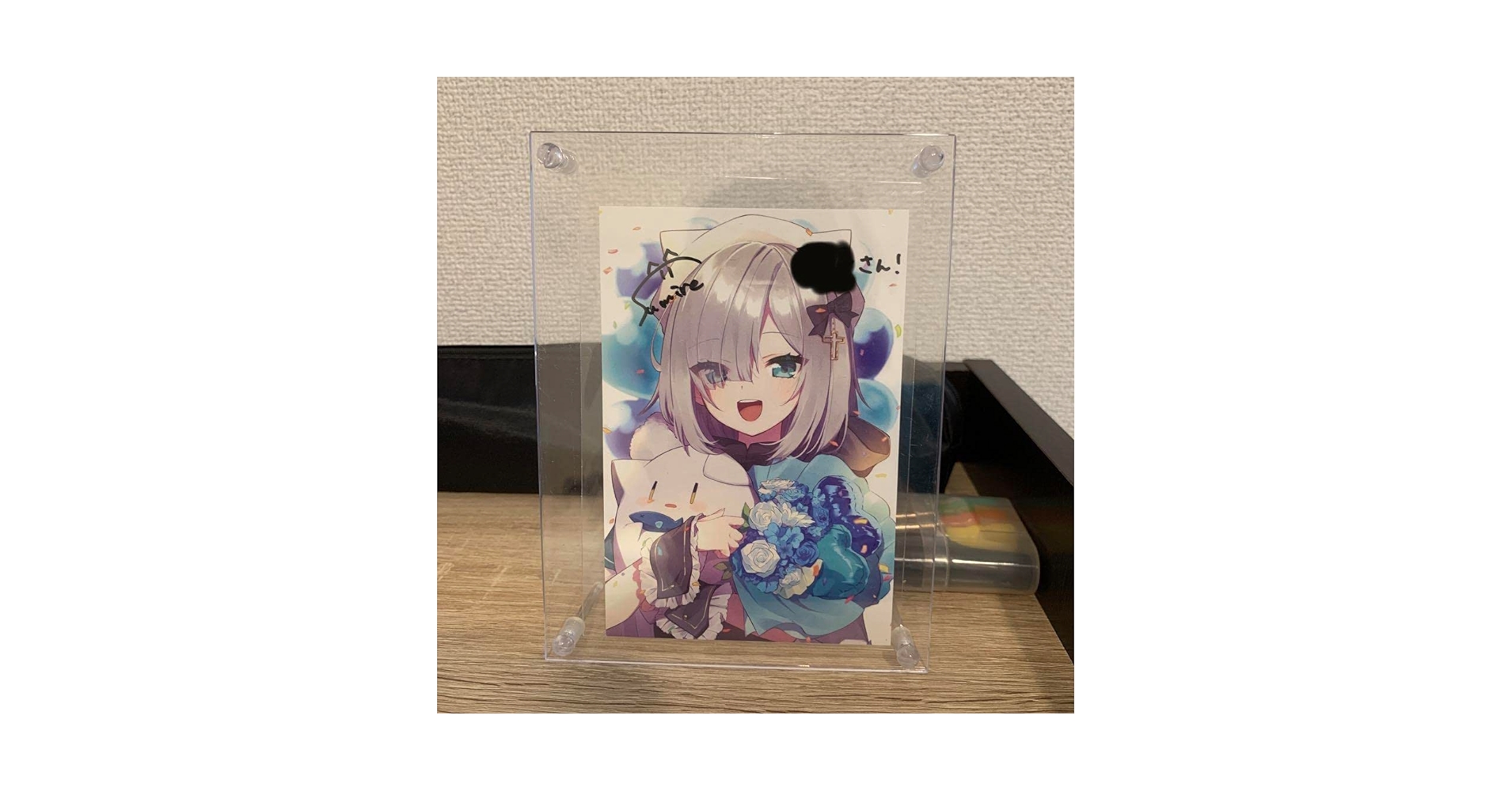 花芽すみれ　誕生日複製サイン入りポストカード 限定販売】花芽すみれ直筆サイン入りポストカード【誕生日記念